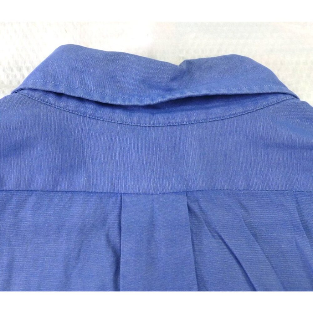 Brooks Brothers Original Polo Button Down Chambray Blue Dress Shirt 17-35 USA - Picture 9 of 9